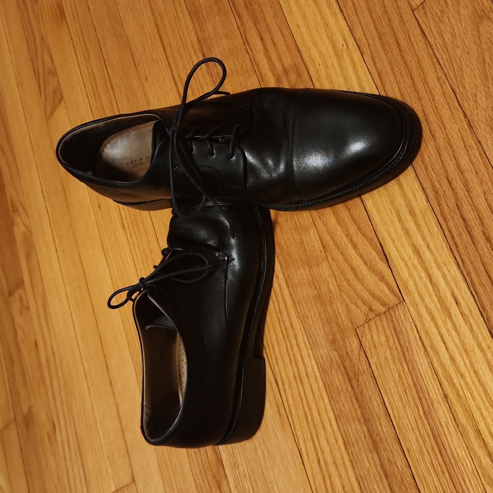 Cole Haan Men's Warren Cap Toe Oxford Lace Up Black sz 12